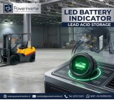INDICADOR ESTADO DE BATERIA 12/24/36/48/72VDC - PLOMO ACIDO